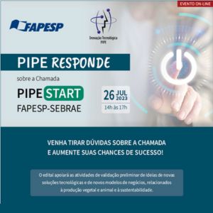 PIPE Responde sobre a chamada PIPE Start